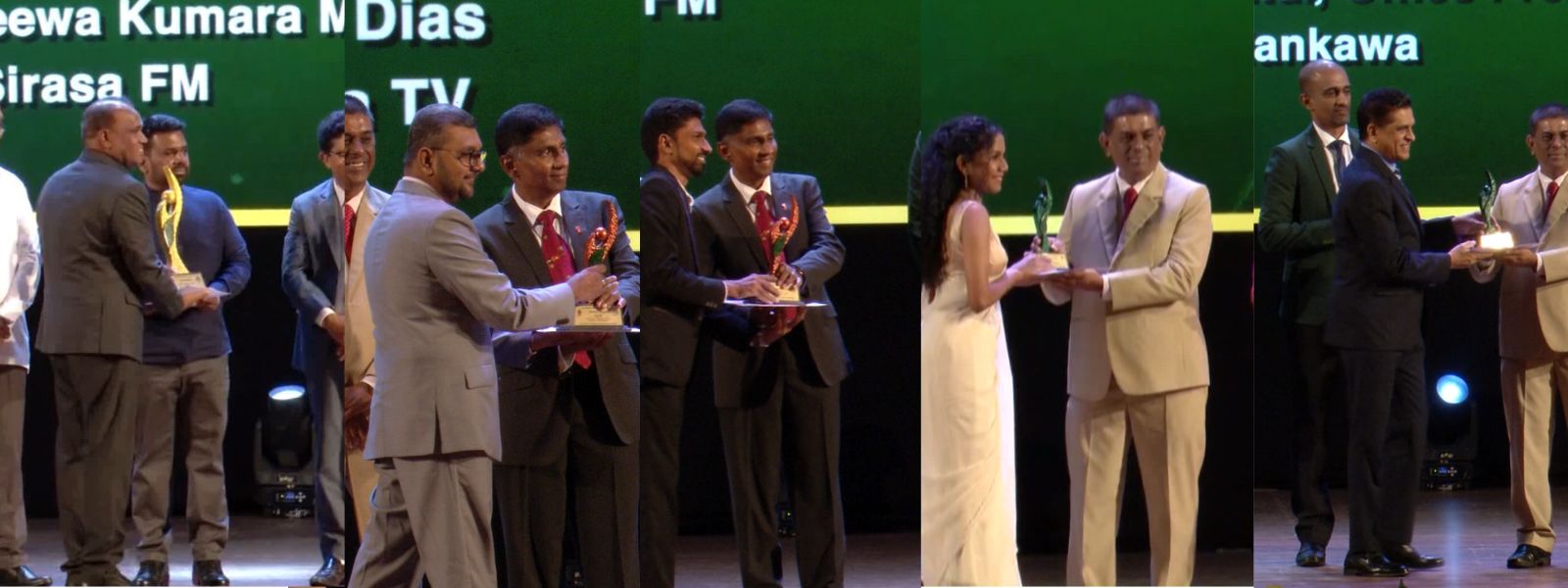 Sirasa, News 1st Honored for Going Green!